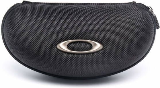 Oakley Zonnebril met getinte glazen Zwart