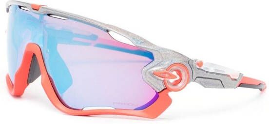 Oakley Zonnebril met gewelfde glazen Oranje