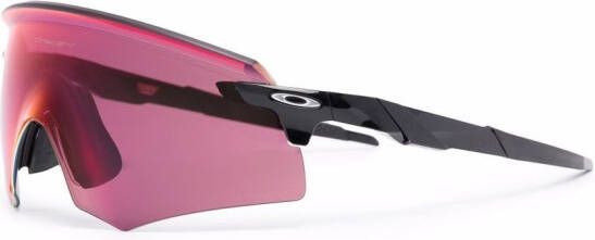 Oakley Zonnebril met oversized montuur Bruin