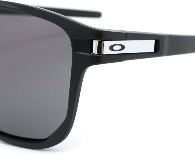 Oakley Zonnebril met oversized montuur Zwart