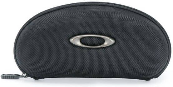 Oakley Zonnebril met rechthoekig montuur Zwart