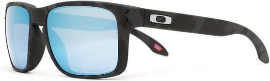 Oakley Zonnebril met spiegelende glazen Blauw