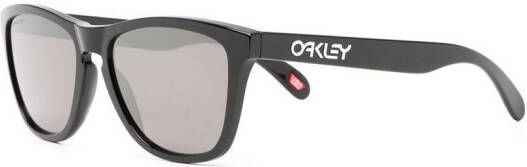 Oakley Zonnebril met vierkant montuur Zwart