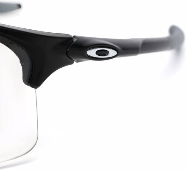 Oakley Zonnebril met vierkant montuur Zwart