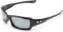 Oakley Zonnebril met vierkant montuur Zwart - Thumbnail 2