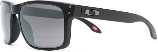 Oakley Zonnebril met vierkant montuur Zwart