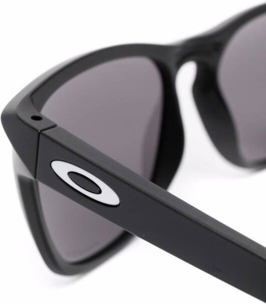 Oakley Zonnebril met vierkant montuur Zwart