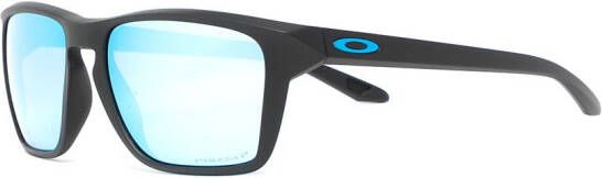 Oakley Zonnebril met vierkant montuur Zwart