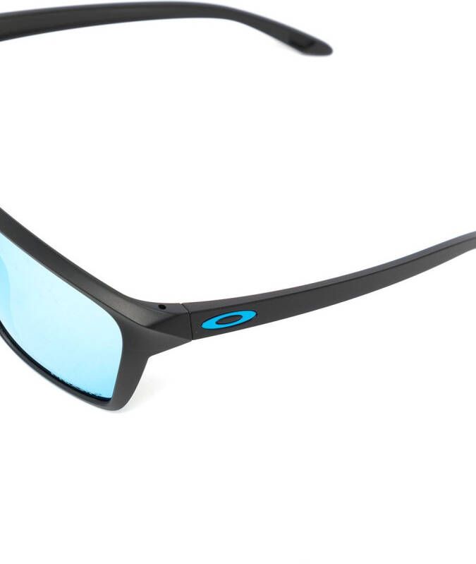 Oakley Zonnebril met vierkant montuur Zwart