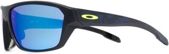 Oakley Zonnebril met vierkant montuur Zwart