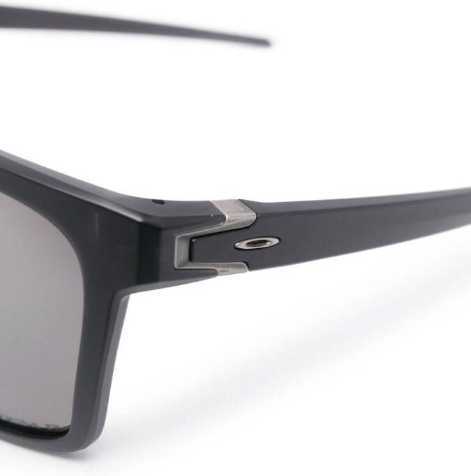 Oakley Zonnebril met vierkant montuur Zwart