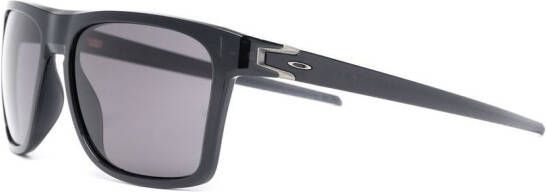 Oakley Zonnebril met vierkant montuur Zwart