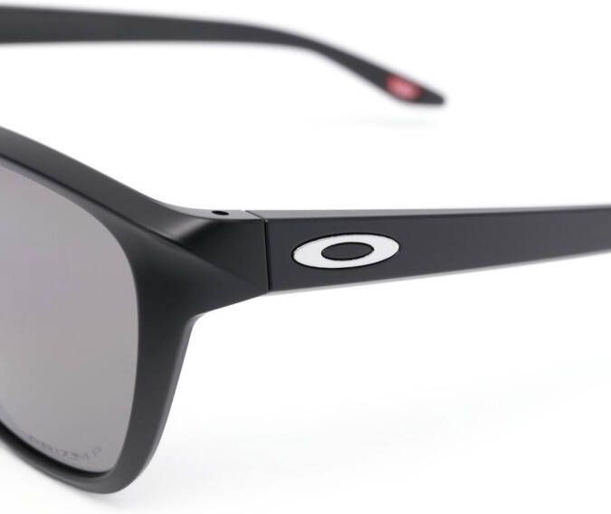 Oakley Zonnebril met vierkant montuur Zwart