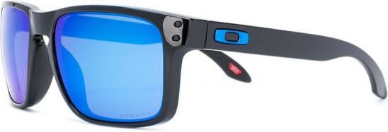 Oakley Zonnebril met vierkant montuur Zwart