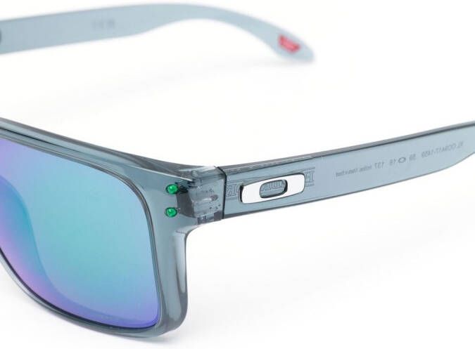 Oakley Zonnebril met wayfarer montuur Blauw