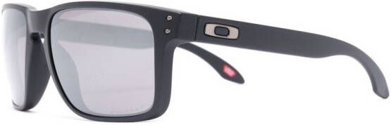 Oakley Zonnebril met wayfarer montuur Zwart