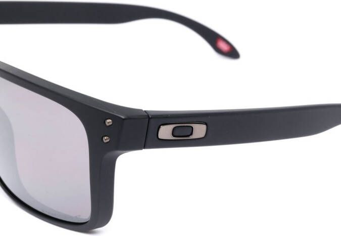 Oakley Zonnebril met wayfarer montuur Zwart
