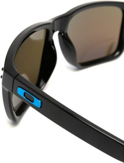Oakley Zonnebril met wayfarer montuur Zwart