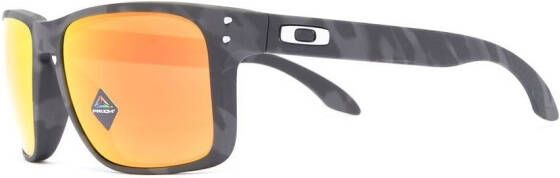 Oakley Zonnebril met wayfarer montuur Zwart