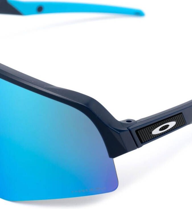 Oakley Zonnebril met zonneklep Blauw