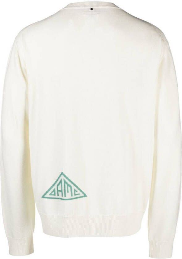 OAMC Intarsia trui Beige