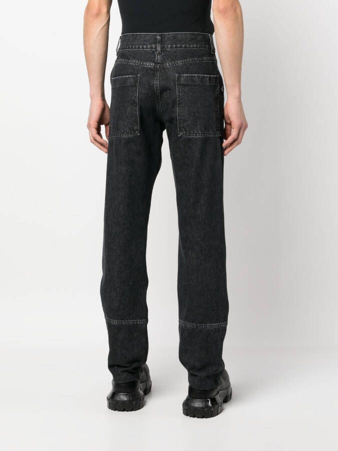 OAMC Straight jeans Zwart