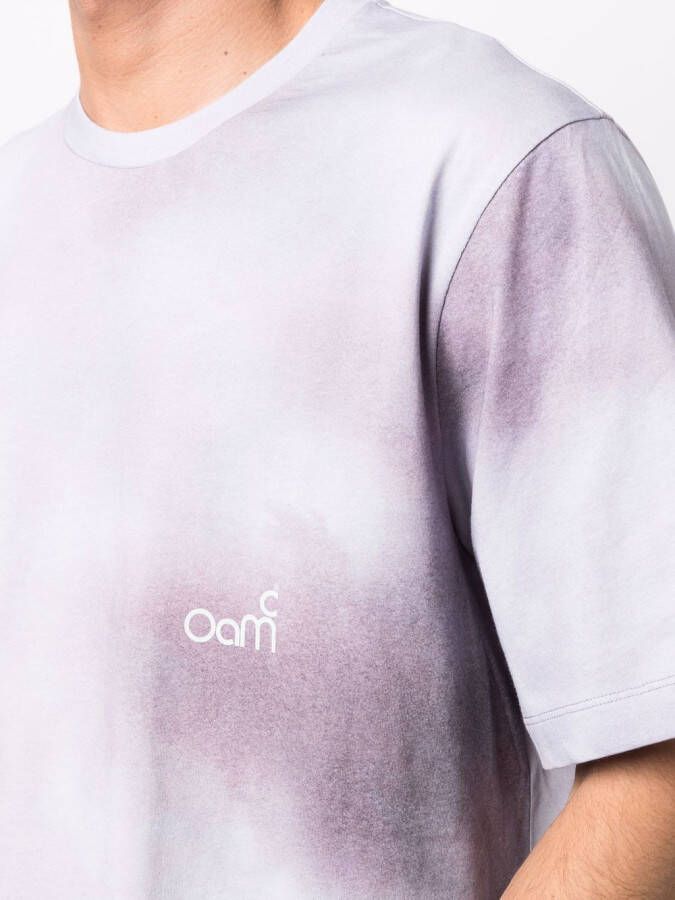 OAMC T-shirt met logoprint Paars