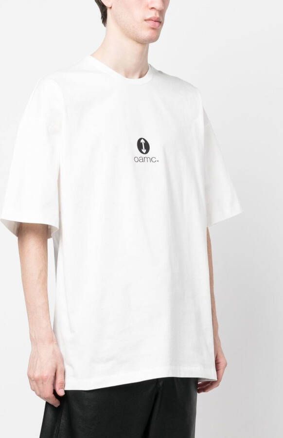 OAMC T-shirt met logoprint Wit