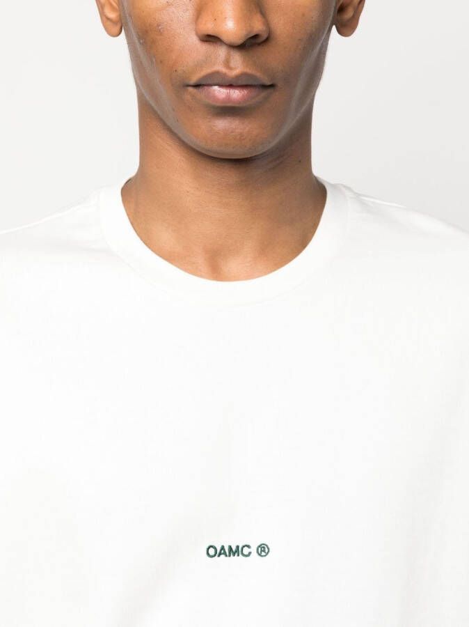 OAMC T-shirt met logoprint Wit