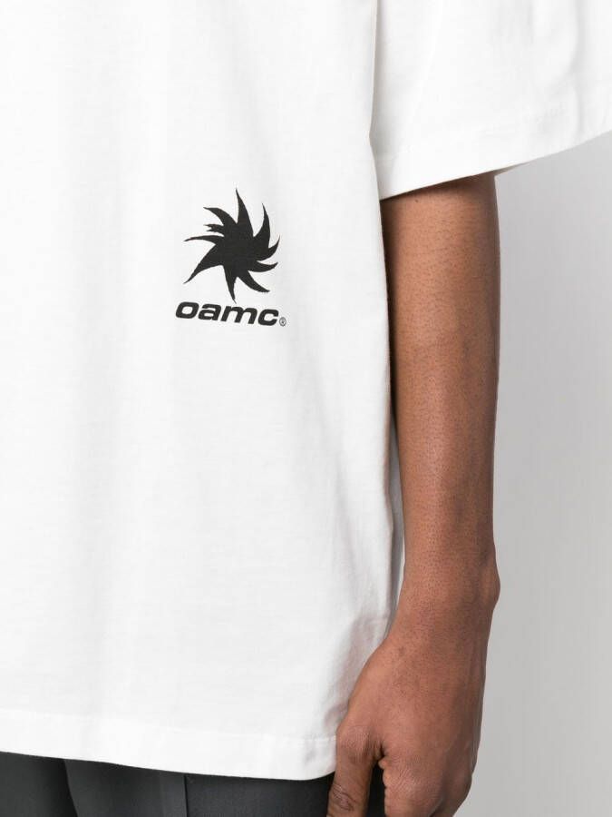 OAMC T-shirt met print Wit