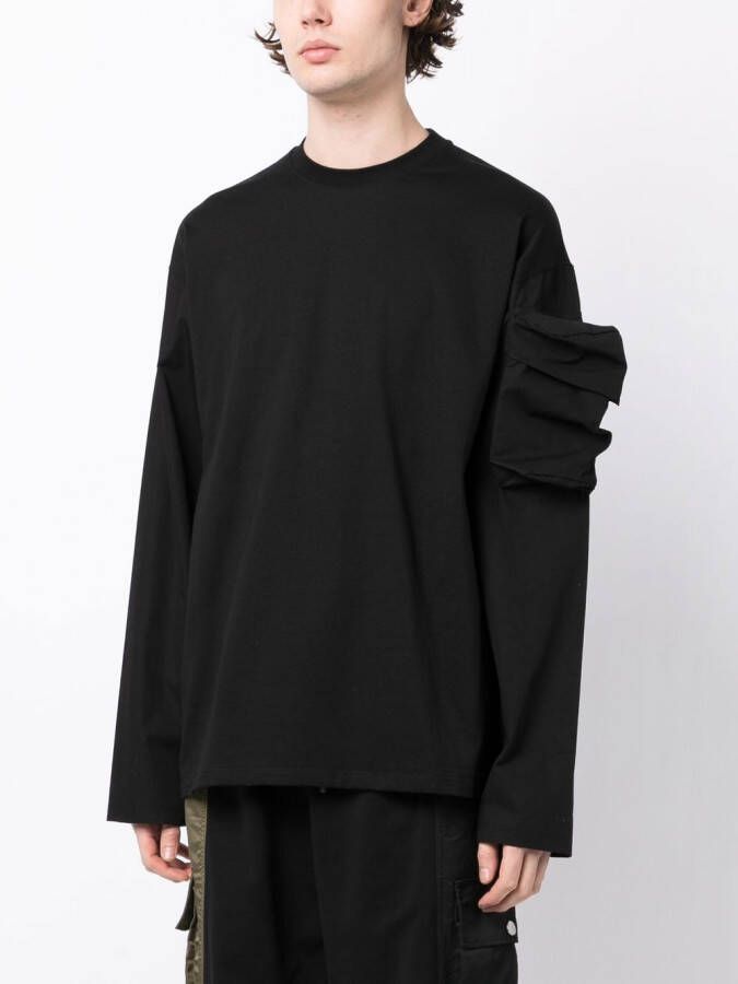 OAMC T-shirt met zakdetail Zwart