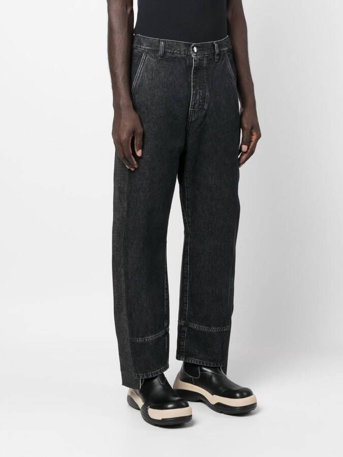 OAMC Jeans met toelopende pijpen Zwart