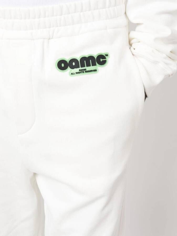 OAMC Trainingsbroek met logopatch Wit