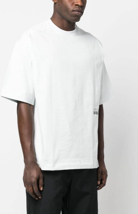 OAMC x Nasa T-shirt met maanprint Wit