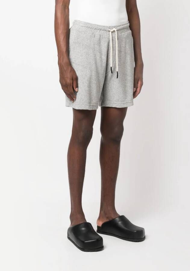 OAS Company Terry gelakte shorts Grijs