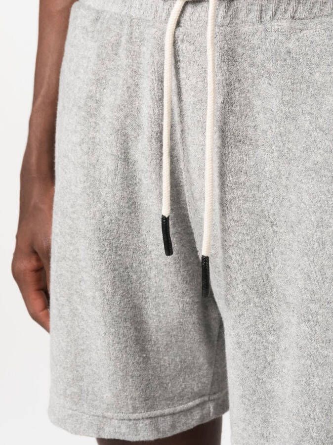 OAS Company Terry gelakte shorts Grijs