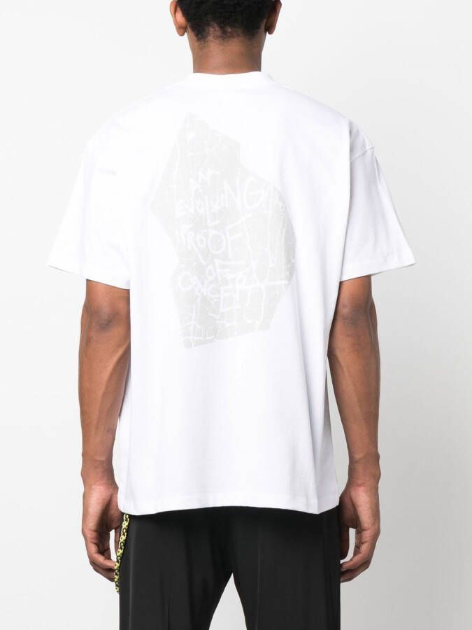 OBJECTS IV LIFE T-shirt met print Wit