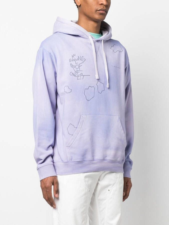 OBJECTS IV LIFE Hoodie met print Paars