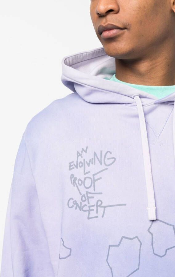 OBJECTS IV LIFE Hoodie met print Paars