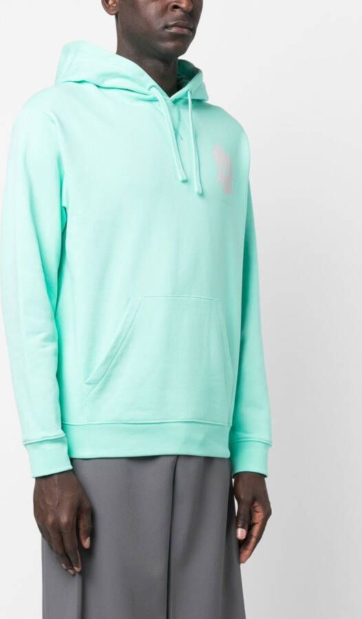 OBJECTS IV LIFE Hoodie met abstracte print Groen