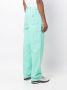 OBJECTS IV LIFE Jeans met borduurwerk Groen - Thumbnail 4