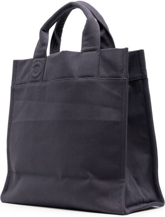 OBJECTS IV LIFE Shopper met logoprint Blauw