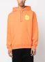 OBJECTS IV LIFE Hoodie met logoprint Oranje - Thumbnail 3