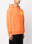 OBJECTS IV LIFE Hoodie met logoprint Oranje - Thumbnail 4