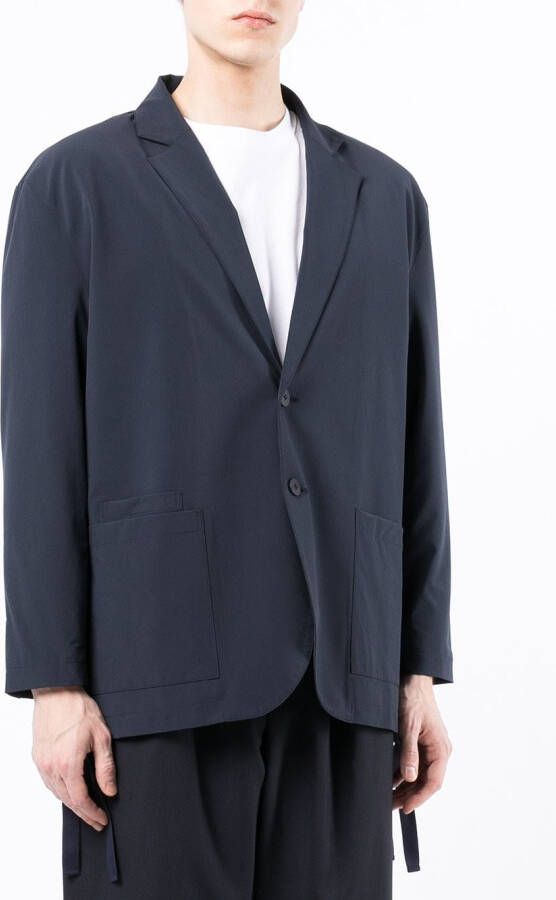 Off Duty Blazer met enkele rij knopen Blauw