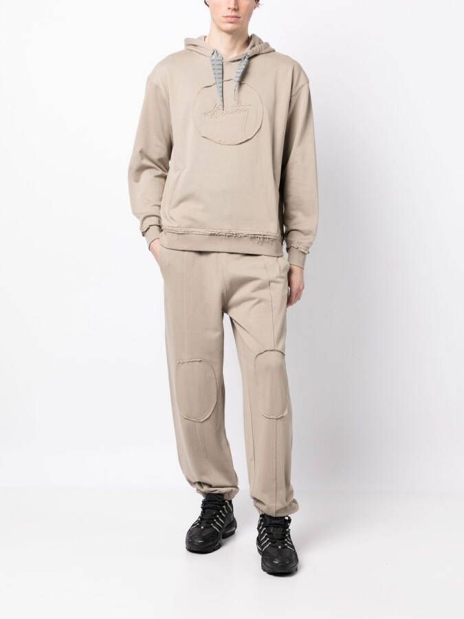 Off Duty Trainingsbroek met patch Beige