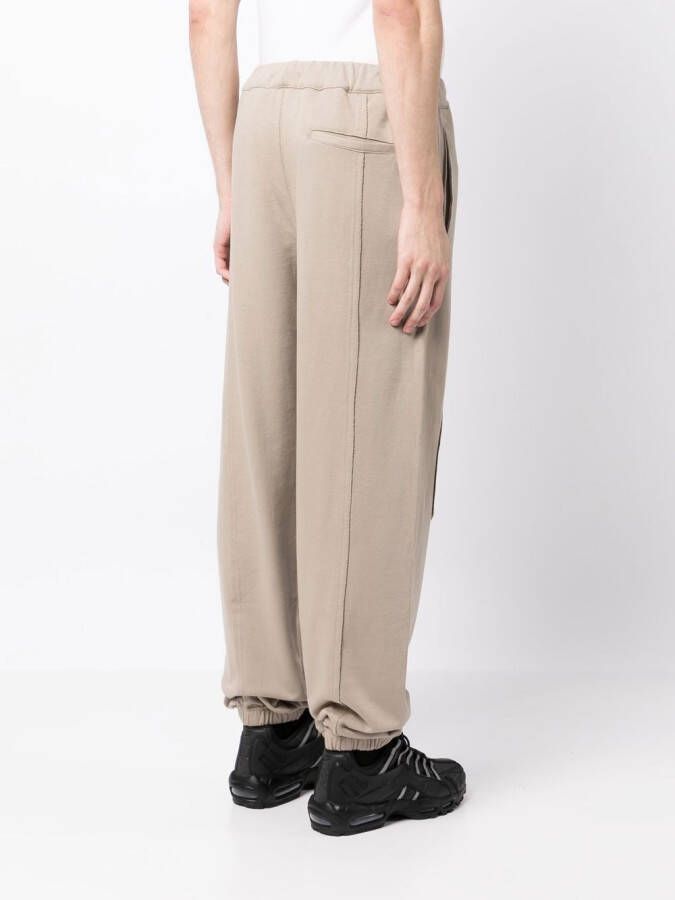 Off Duty Trainingsbroek met patch Beige