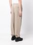 Off Duty Trainingsbroek met patch Beige - Thumbnail 4