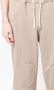 Off Duty Trainingsbroek met patch Beige - Thumbnail 5