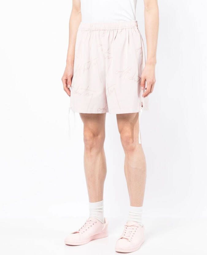 Off Duty Shorts met strik Beige